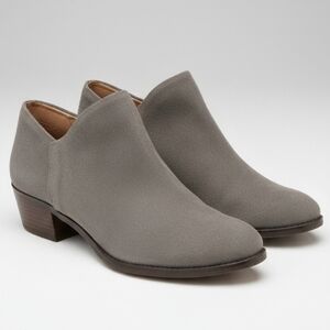 Lucky Brand Gray Ankle Booties